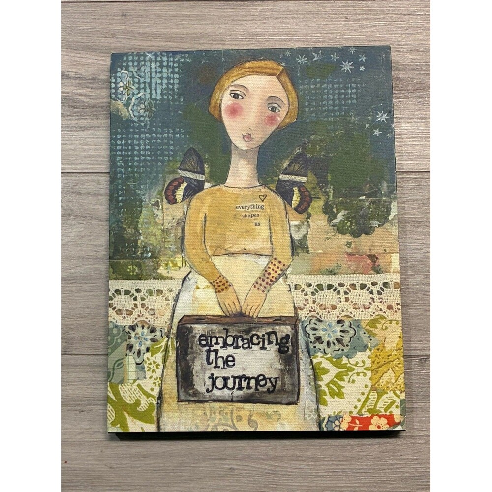 THE KELLY RAE ROBERTS COLLECTION "JOURNEY” WALL ART 12" X 16” DEMDACO 2009
